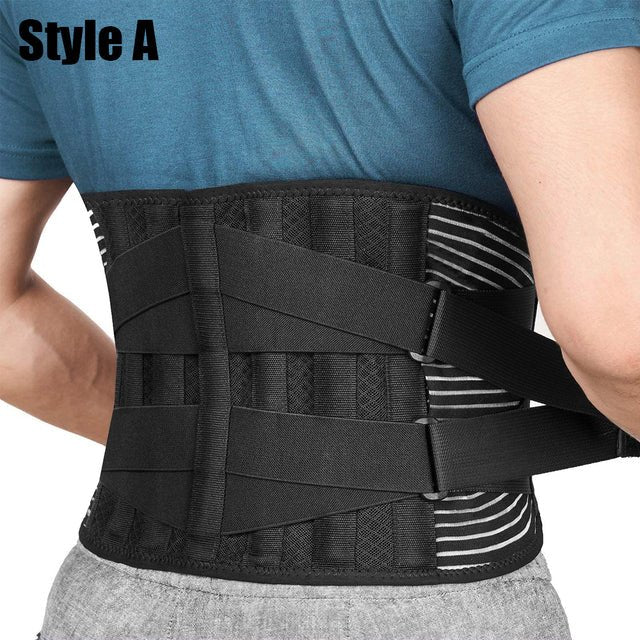 Adjustable Lumbar Support Belt – Breathable Waist Brace, S–XXL - Back Brace - Apex Therapy