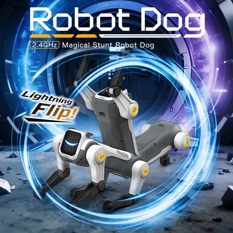 AI Robot Dog – Voice Command, Singing & Dancing Companion - Apex Therapy