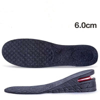 Air-Cushion Height Insoles – Invisible Lift, 3, 4.5 or 6 cm - Height Insoles - Apex Therapy