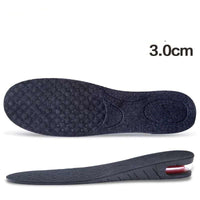 Air-Cushion Height Insoles – Invisible Lift, 3, 4.5 or 6 cm - Height Insoles - Apex Therapy