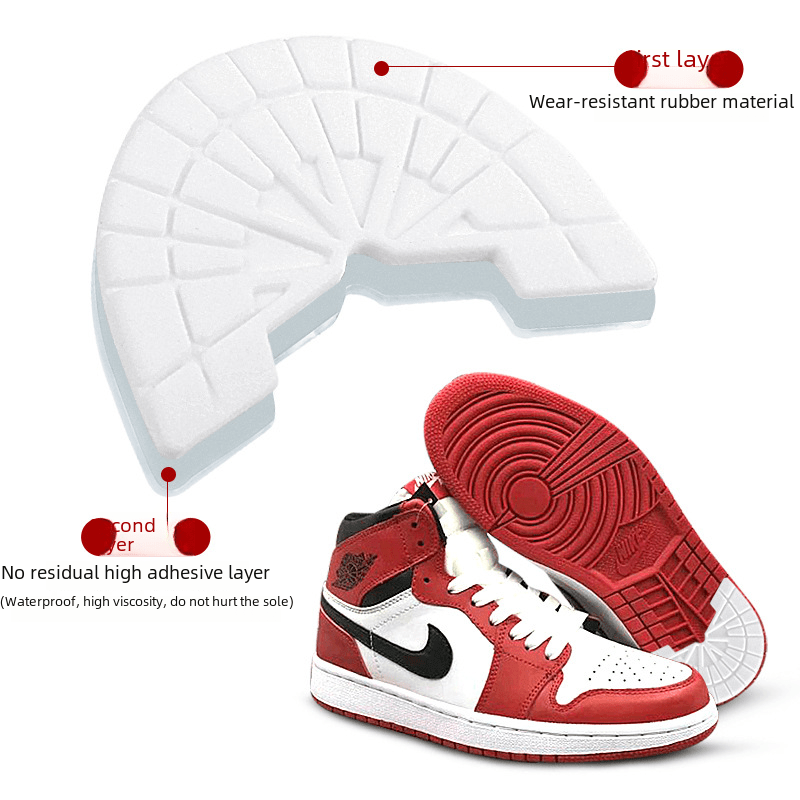 Anti-Slip Sole Protector Stickers for Sneakers – 3 Colors, 4 Sizes - Shoe Sole Grips - Apex Therapy