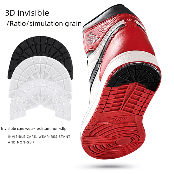 Anti-Slip Sole Protector Stickers for Sneakers – 3 Colors, 4 Sizes