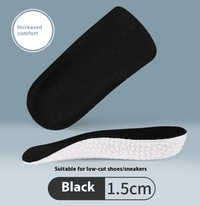 Arch-Support Height Insoles – 1.5, 2.5 or 3.5 cm Invisible Lift - Height Insoles - Apex Therapy