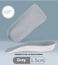 Arch-Support Height Insoles – 1.5, 2.5 or 3.5 cm Invisible Lift - Height Insoles - Apex Therapy