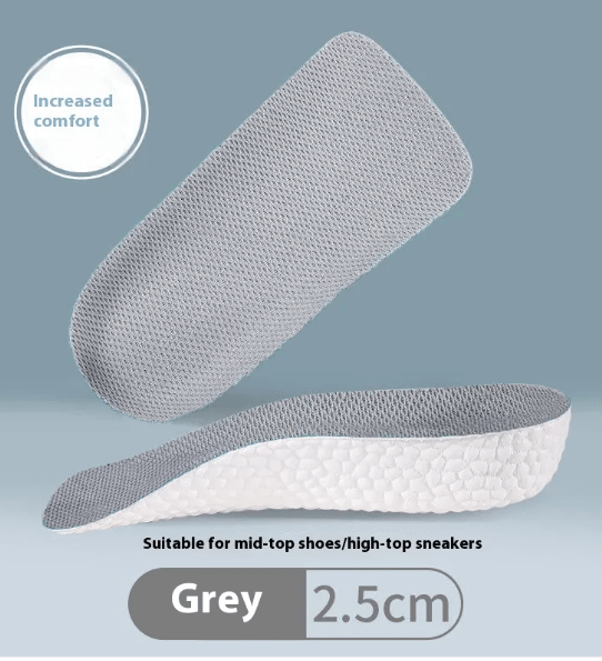 Arch-Support Height Insoles – 1.5, 2.5 or 3.5 cm Invisible Lift - Height Insoles - Apex Therapy