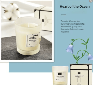 Aromatherapy Soy Wax Candle – 4 Signature Scents - Candle - Apex Therapy