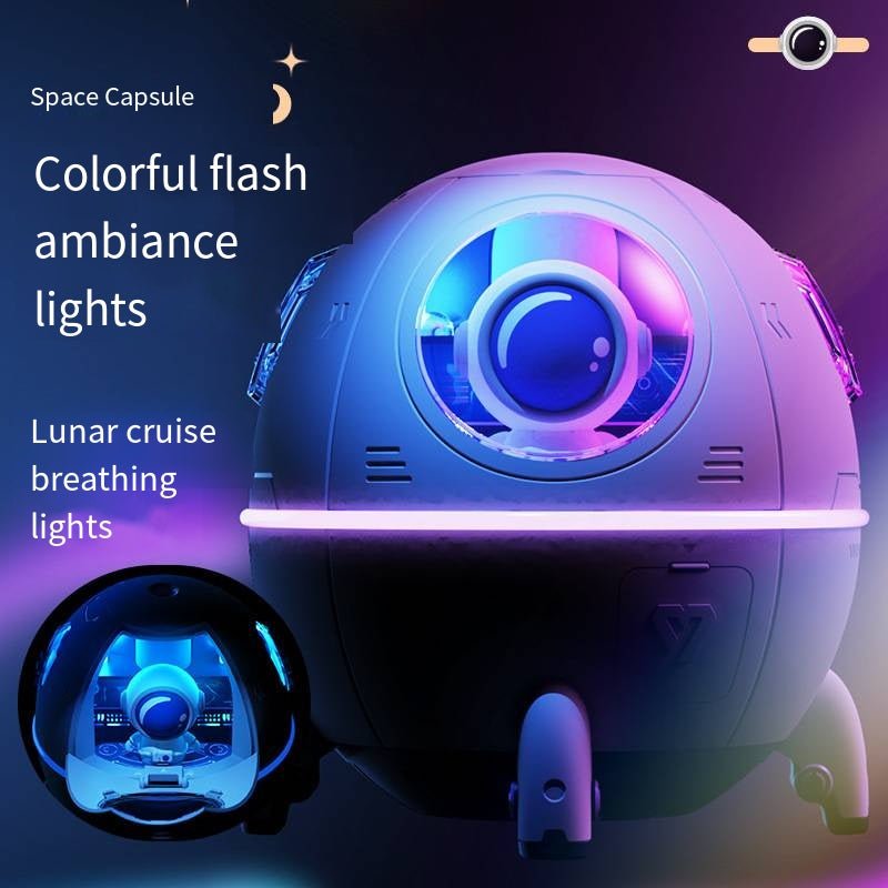 Astronaut Mini Humidifier – 220 ml, Night Light, USB or Plug-In - Humidifier - Apex Therapy