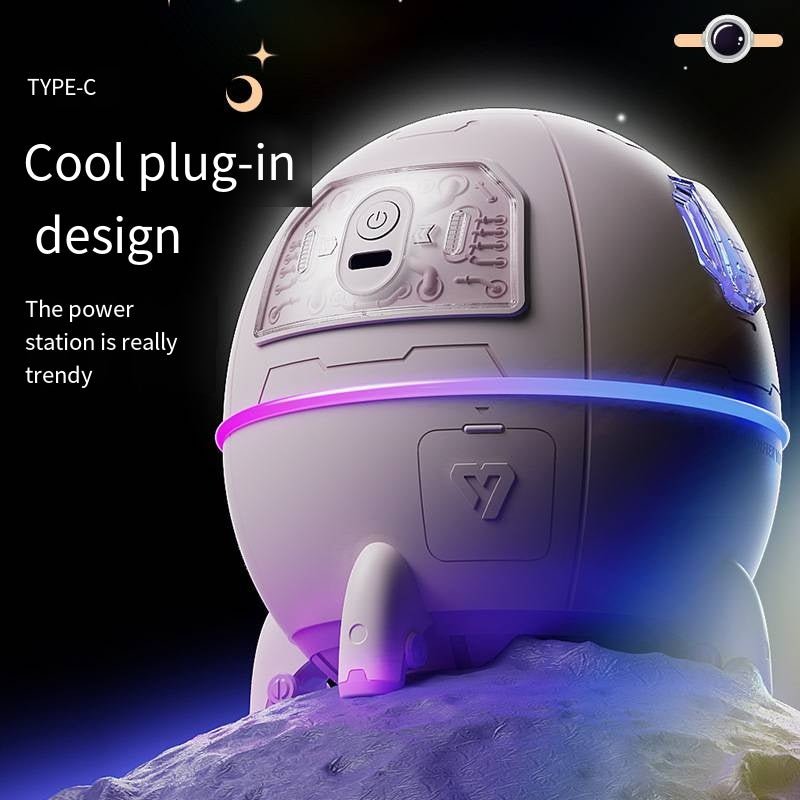 Astronaut Mini Humidifier – 220 ml, Night Light, USB or Plug-In - Humidifier - Apex Therapy