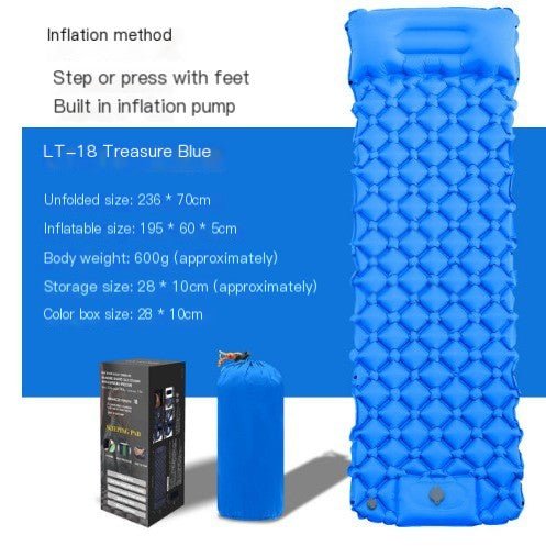 Ultralight inflatable camping pad – Apex Therapy, view 1
