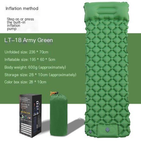Ultralight inflatable camping pad – Apex Therapy, view 3