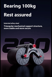 Automatic Rebound Ab Wheel – Core Trainer for Home - Fitness Equipment - Apex Therapy