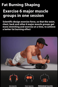 Automatic Rebound Ab Wheel – Core Trainer for Home - Fitness Equipment - Apex Therapy