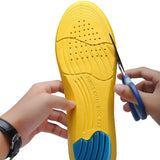 High-Arch Memory Foam Running Insoles – Sweat-Absorbing