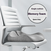 Non-Collapse Memory Foam Seat Cushion – Cooling Ice Silk Cover - Apex Therapy