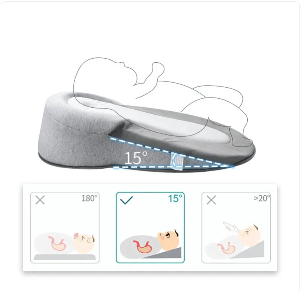 Baby Anti-Spit Up Pillow - Apex Therapy
