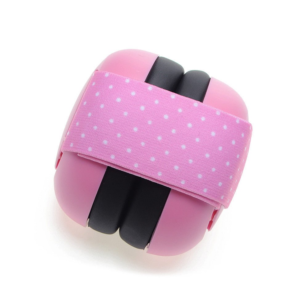 Baby Noise-Reducing Earmuffs – Soft Sponge, Adjustable Band, Blue or Pink - Baby Earmuffs - Apex Therapy