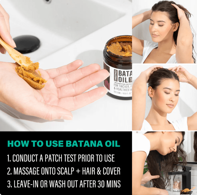 Batana Oil Hair Mask – Deep Moisture, 118 g Glass Jar - Hair Mask - Apex Therapy