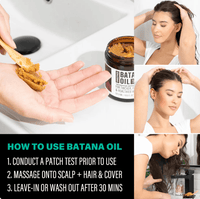 Batana Oil Hair Mask – Deep Moisture, 118 g Glass Jar - Hair Mask - Apex Therapy