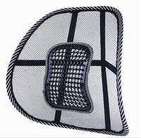 Contoured Car & Chair Back Cushion – Breathable Memory Foam - Apex Therapy