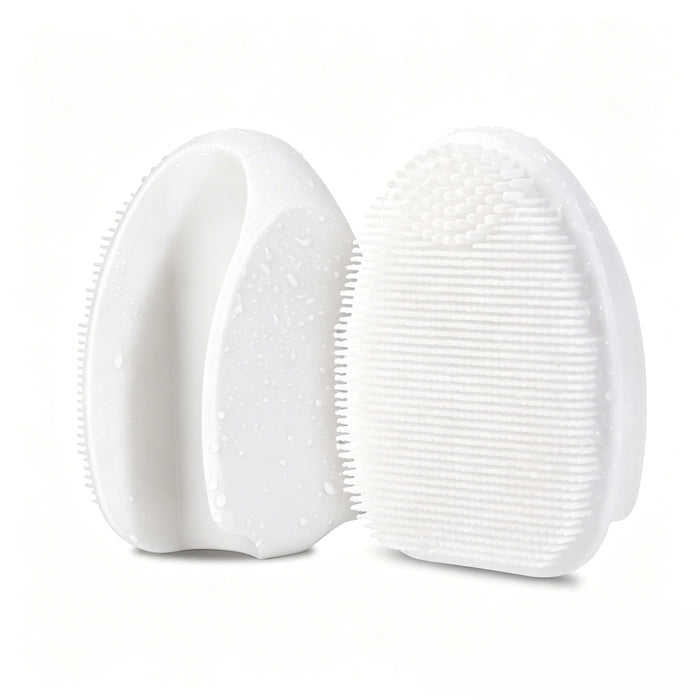 2-Pack Silicone Exfoliating Facial Brushes – Gentle Cleansing Duo