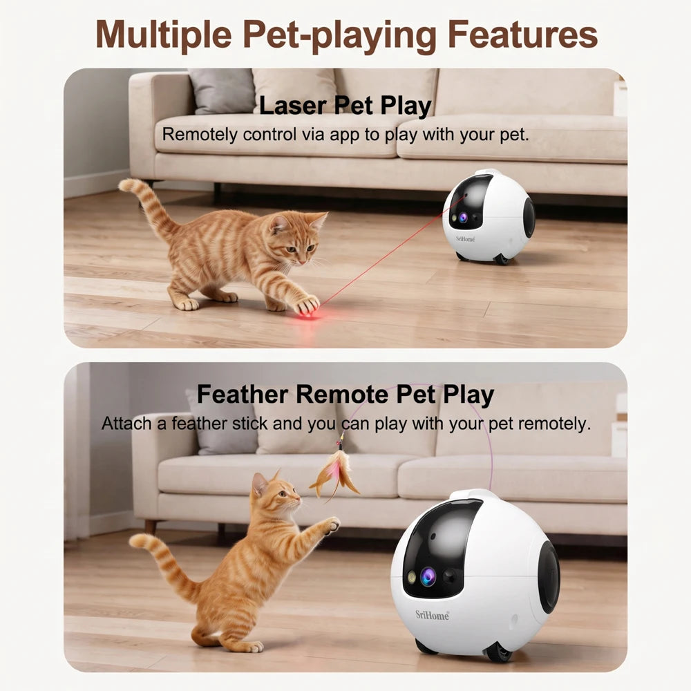 4MP WiFi robot camera shown from the front