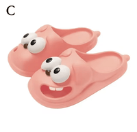 Big-Eyed Puppy Slippers – Breathable Cap-Toe House Sandals, 5 Colors - Slippers - Apex Therapy