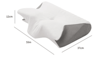 Butterfly Contour Neck Pillow – Air-Layer Cover, 1–3 Pack - Pillow - Apex Therapy