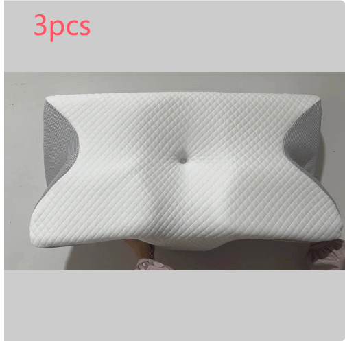 Butterfly Contour Neck Pillow – Air-Layer Cover, 1–3 Pack - Pillow - Apex Therapy