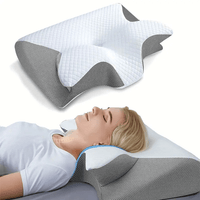 Butterfly Contour Neck Pillow – Air-Layer Cover, 1–3 Pack - Pillow - Apex Therapy