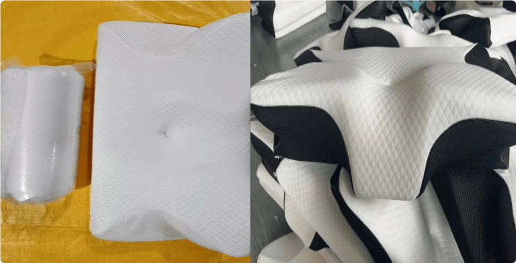 Butterfly Contour Neck Pillow – Air-Layer Cover, 1–3 Pack - Pillow - Apex Therapy
