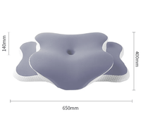 Butterfly Memory Foam Neck Pillow – Ice-Silk Cover, 3 Colors - Pillow - Apex Therapy
