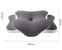 Butterfly Memory Foam Neck Pillow – Ice-Silk Cover, 3 Colors - Pillow - Apex Therapy