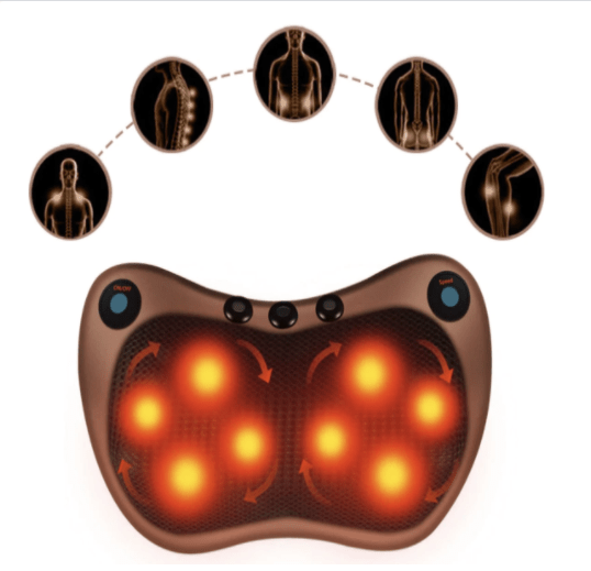 Butterfly Vibration Massage Pillow – Neck, Back & Legs - Massage Pillow - Apex Therapy
