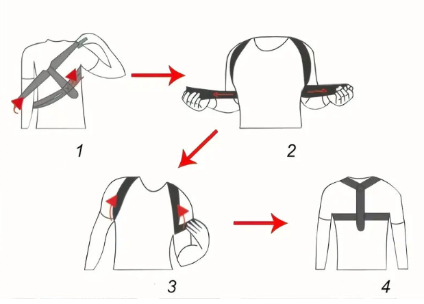 Invisible Posture Corrector Strap – Breathable, Adjustable, Under-Clothes
