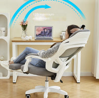Ergonomic Reclining Office Chair – Nap Mode, Optional Footrest