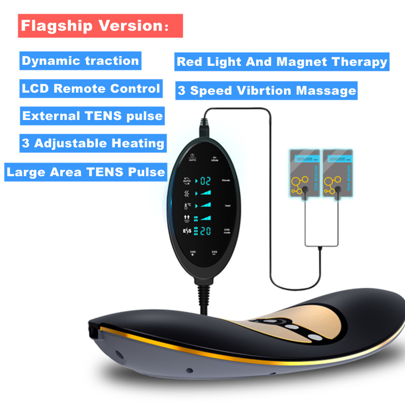 Heated Waist Massager – Lumbar Massage & Stretch, Portable