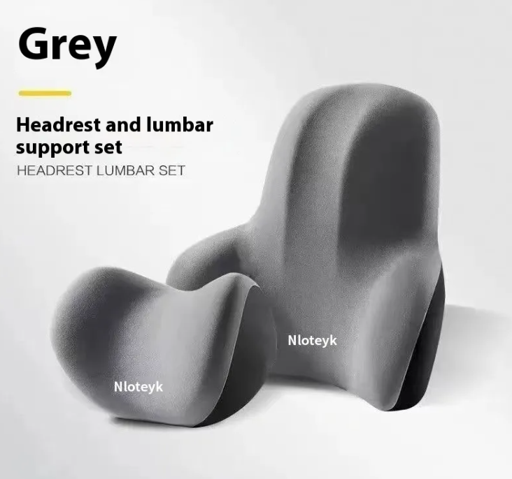Soft suede lumbar cushion for driving - Apex Therapy