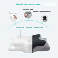 Dimension diagram of the 300 by 200 by 50 mm pillow