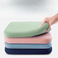 4cm Thick Foam Seat Cushion - Ultra Soft Office Chair Pad | Car Seat Pad for Long Sitting Lumbar Support & Pain Relief