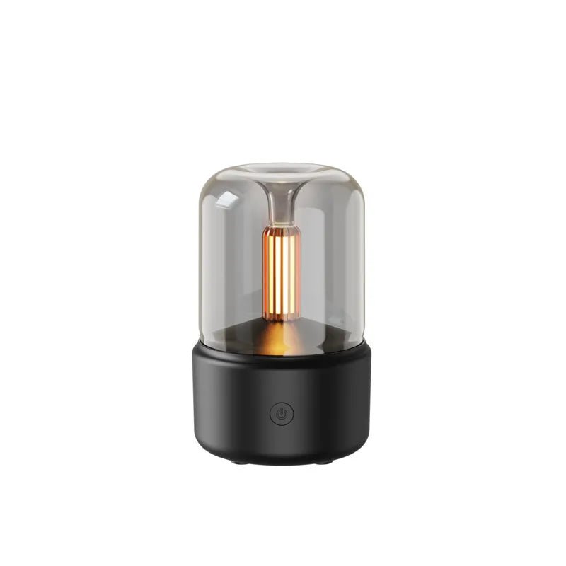 Candlelight Aroma Humidifier – Flickering Glow, USB Powered - Humidifier - Apex Therapy