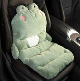 Coussin d’assise en peluche cartoon – Coussin de chaise thermique rehaussant