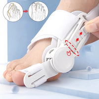 Adjustable Toe Alignment Splint – Comfort Support Brace for Day or Night Wear