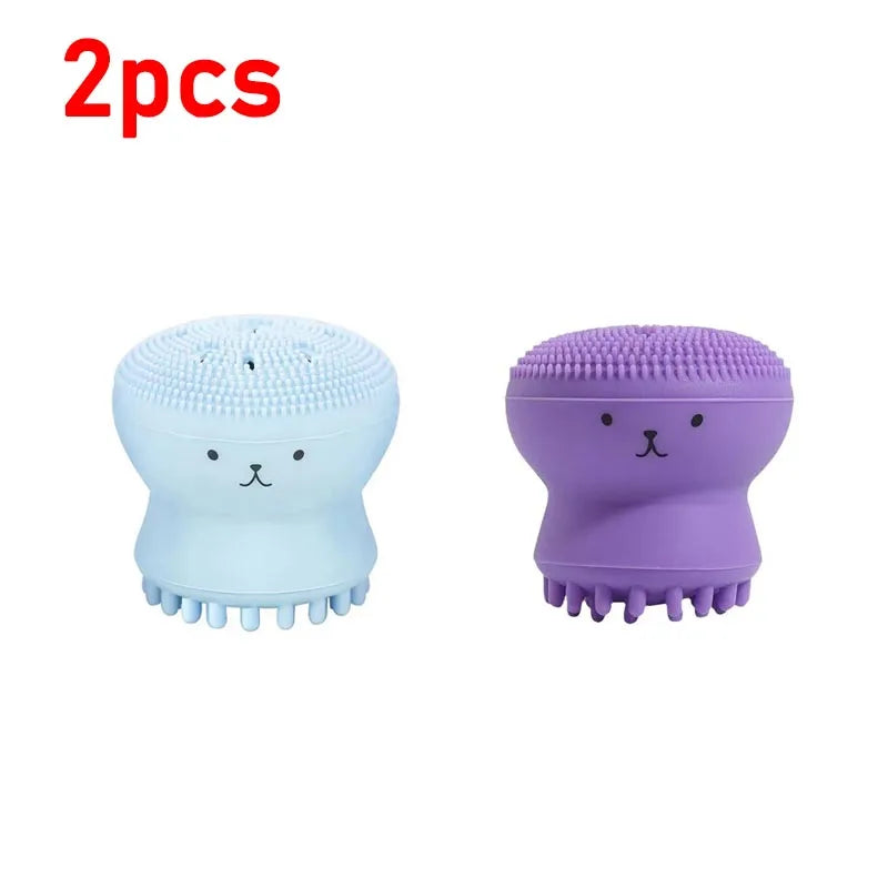 Silicone Facial Cleansing Brush – Deep Pore Cleansing & Massage Tool