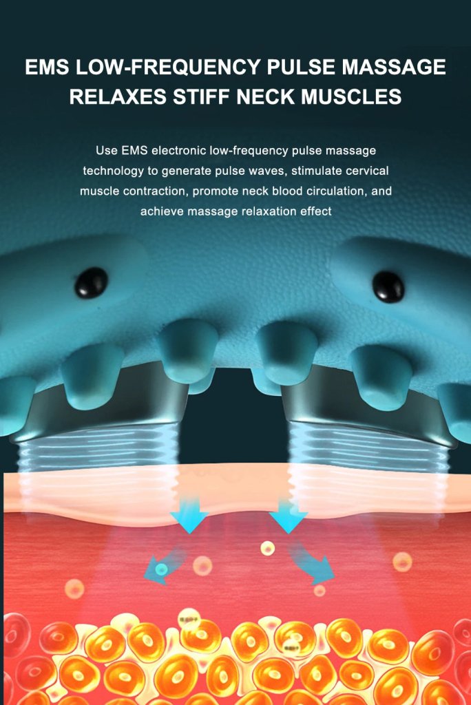 Cervical Neck Massager with Heat & Traction - Neck Massager - Apex Therapy