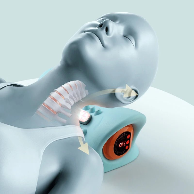 Cervical Neck Massager with Heat & Traction - Neck Massager - Apex Therapy