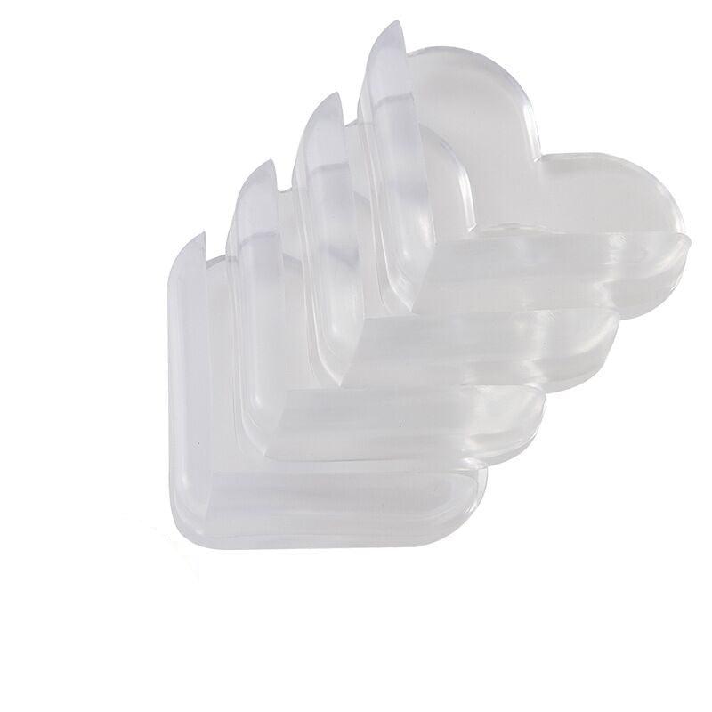 Clear Corner Guards for Tables – Soft PVC Bumpers, 4-Pack - Corner Guards - Apex Therapy