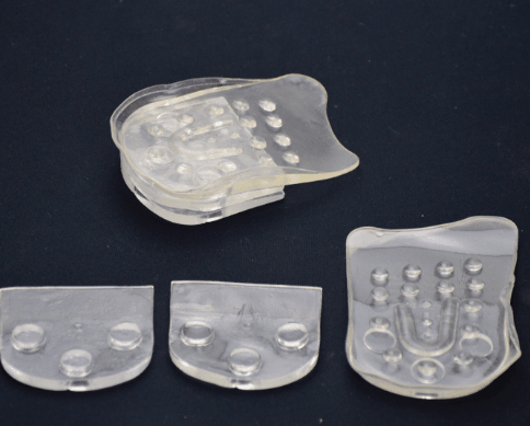 Clear Silicone Heel Lift Inserts – Invisible Half Insoles - Height Insoles - Apex Therapy