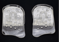Clear Silicone Heel Lift Inserts – Invisible Half Insoles - Height Insoles - Apex Therapy