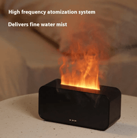 Compact Flame Aroma Diffuser – USB, Adjustable Mist & Timer - Humidifier - Apex Therapy