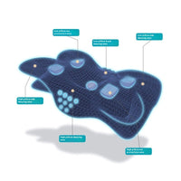 Contoured Memory Foam Neck Pillow – Slow-Rebound, Dual Height - Pillow - Apex Therapy